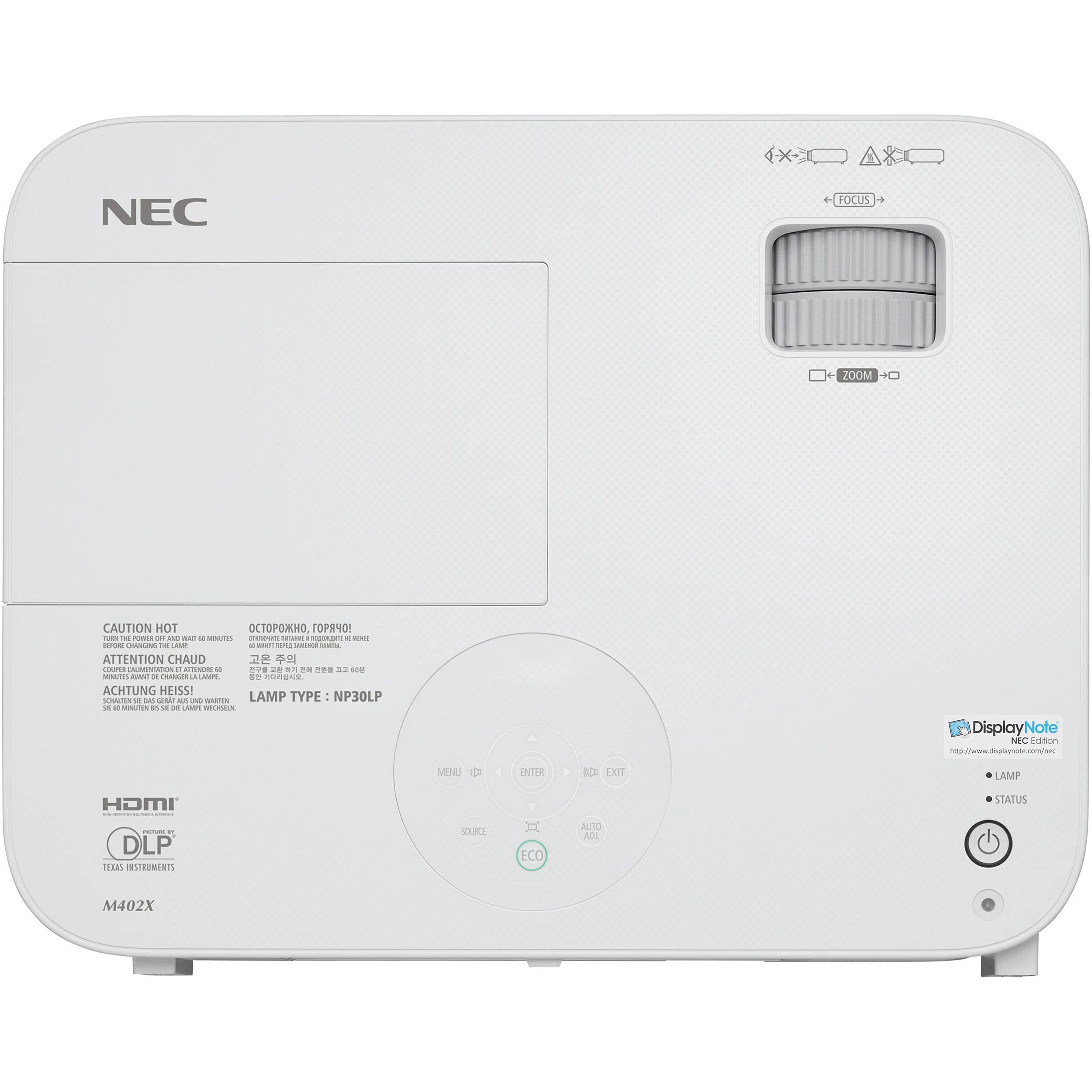 Amazon.com: NEC NP-M402H Widescreen Entry Level Professional
